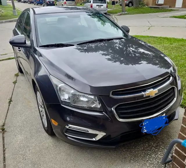 Dark grey (black) Chevy Cruze 2015