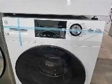 NEWER MODEL GE 24' White Front-Load Stackable Washer And Dryer - Photo 3
