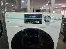 NEWER MODEL GE 24' White Front-Load Stackable Washer And Dryer - Photo 6