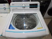 LG Smart 27' White Top-Load Glass Lid Washer / Washing Machine - Photo 2