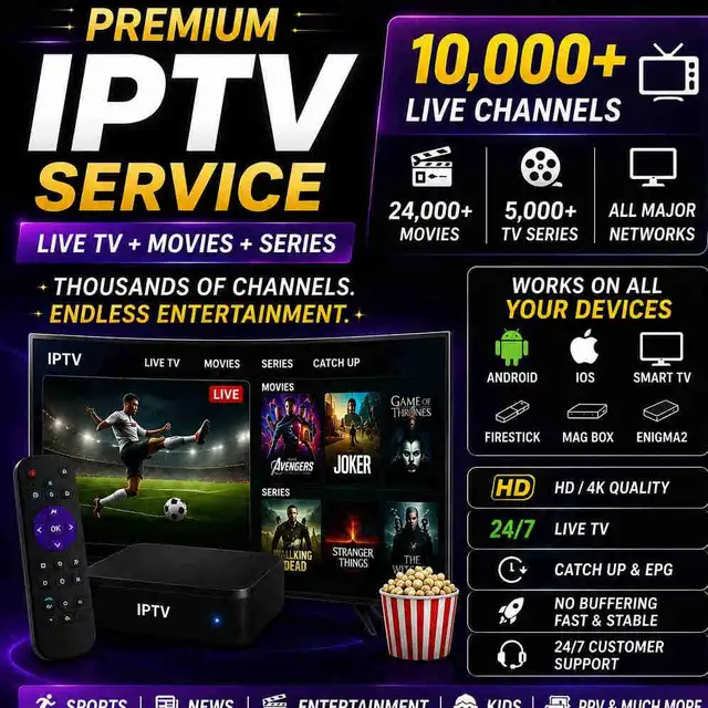 IPTV 4K subscription