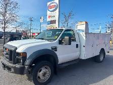 2008 FORD SUPER DUTY F450 DRW XL CAB CHASSIS 6.8L TRITON V10 RWD