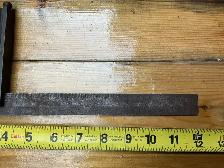 Antique Cast Iron Combination Square Tool ! - Photo 3