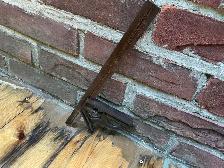 Antique Cast Iron Combination Square Tool ! - Photo 10