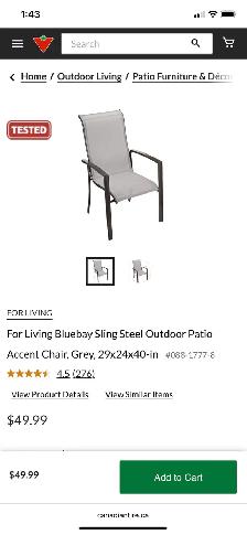 Bistro patio set - Photo 2