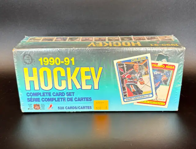 NEW O-Pee-Chee Complete 1990-91 Hockey Card Set