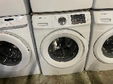 Laveuse seule frontale blanche Samsung ( remis a neuf )