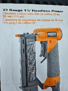 Ridgid Pin Nailer, 23 gauge, Like new. $ 30 - Photo 3