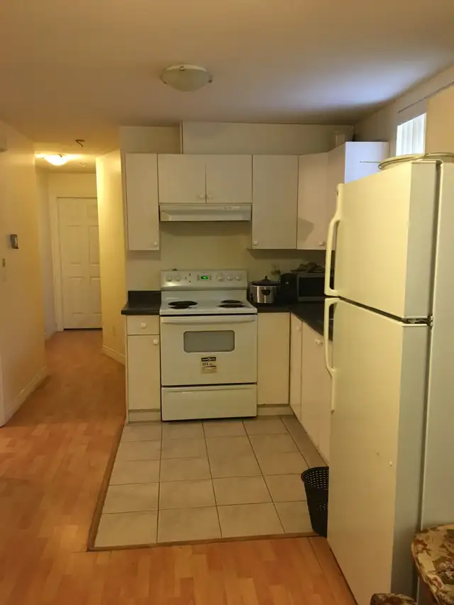 Nice Furnished private BR in 2 BR suite by Joyce Station.