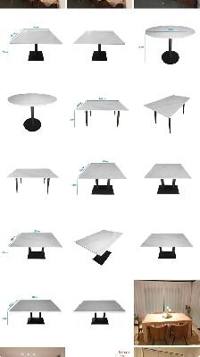 Brand New Variety Sintered Stone Dining Tables From $199 to $699