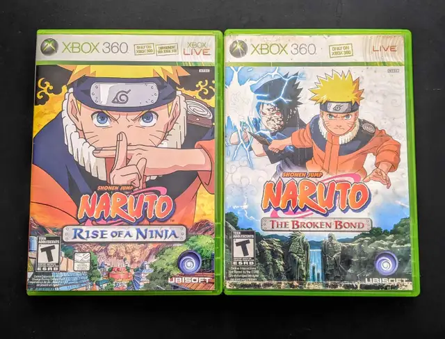 Naruto Rise of a Ninja and The Broken Bond Xbox 360