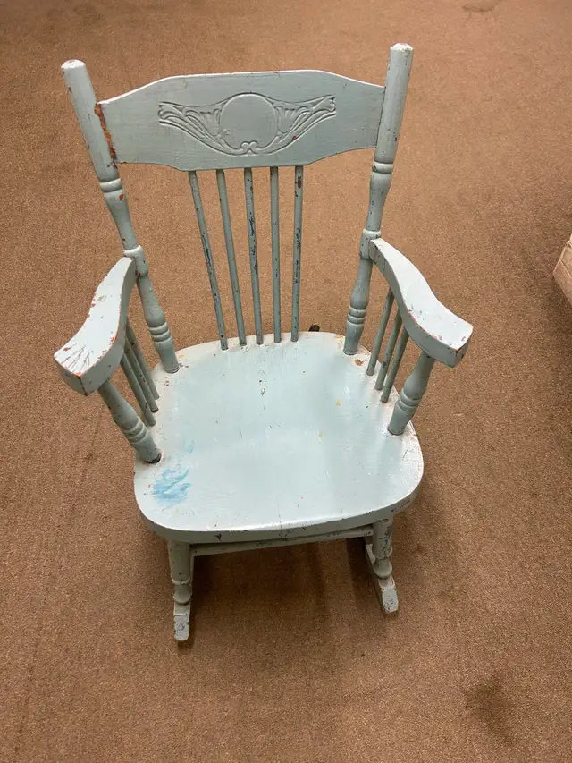 Vintage Kids Rocking Chair
