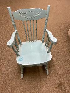 Vintage Kids Rocking Chair