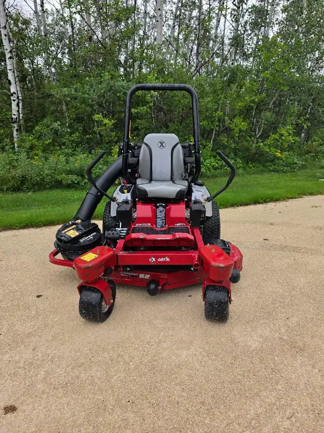 Exmark 52' zero turn with bagger