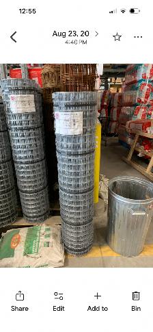 Galvanized Wire Fencing Rolls  (4’ & 6 ‘ ) Dog Pen/Garden Mesh - Photo 4