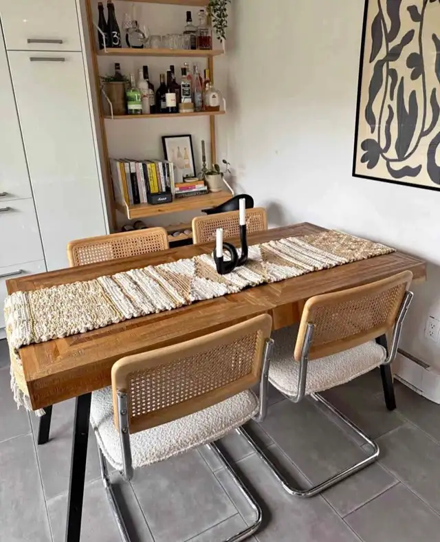 table à manger en bois