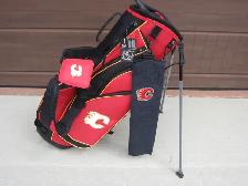 NEW OILERS / FLAMES / LEAFS / CANADIENS BAG   TOWEL - Photo 2