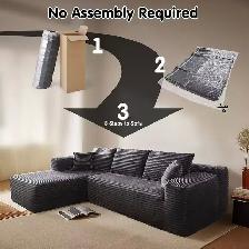 Brand New Modern Sectional Compressed Sofa Special $299 - Photo 6