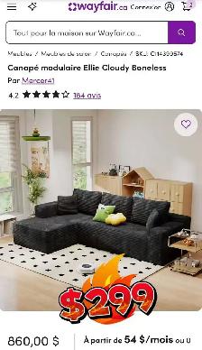 Brand New Modern Sectional Compressed Sofa Special $299 - Photo 9