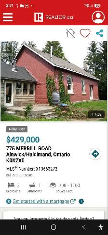 1890's One Room Brick Schoolhouse, Roseneath ON
