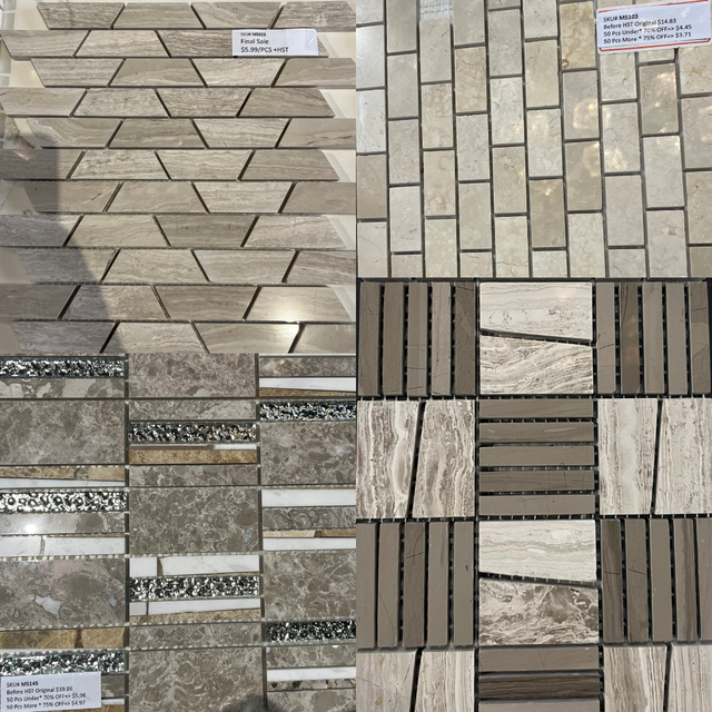 70% to 75% Off! Mosaic Tiles for Kitchens / Bathrooms - CozyHome