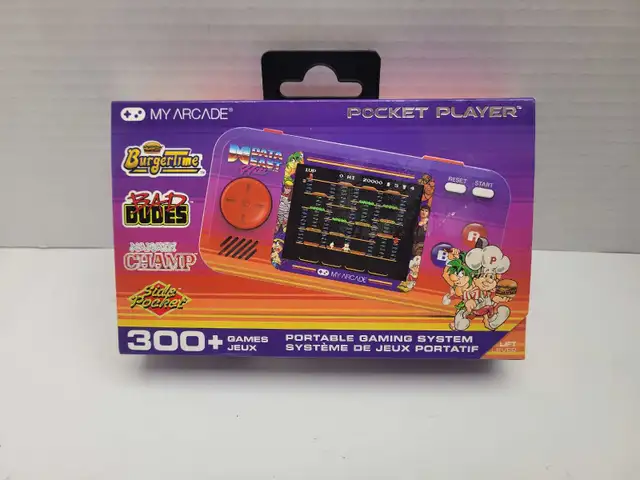 My Arcade Data East Hits  300 games Pocket Player
