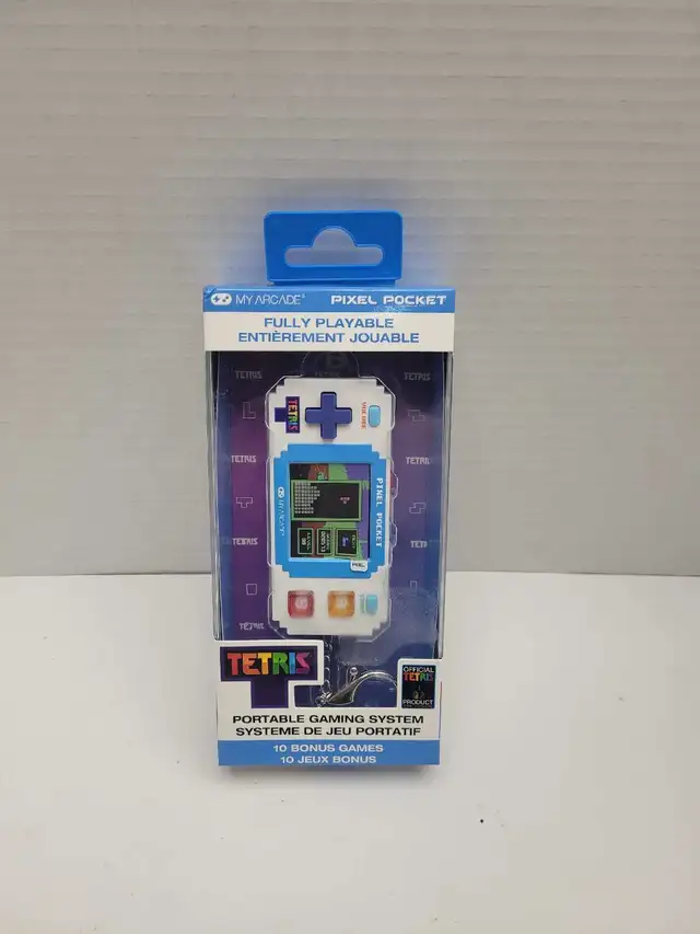 My Aracde Tetris Pixel Pocket Game