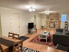 Sept 1 - Private Room in Furnished Basement w/ Parking for Rent