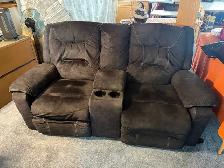 Powered Recliner couch 2 seats