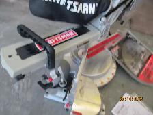Craftsman 12 inch Compound Mitre Saw with laser Trac - Photo 4