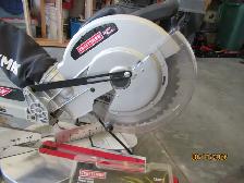 Craftsman 12 inch Compound Mitre Saw with laser Trac - Photo 5