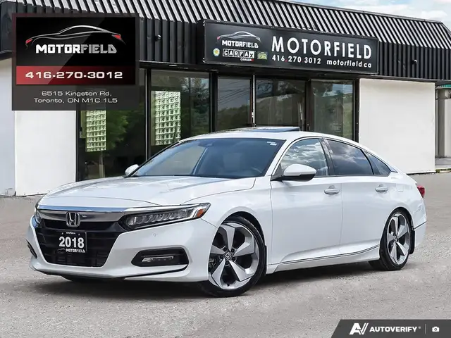 2018 Honda Accord Sedan Touring Sedan CVT 2.0T Head Up Display