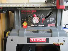 Craftsman 10 inch table saw