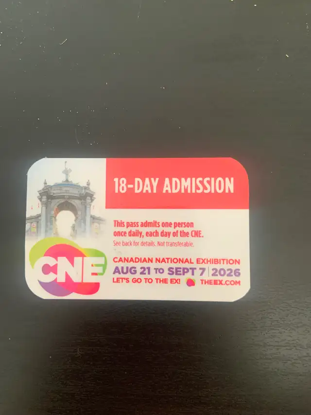 CNE Daily Pass
