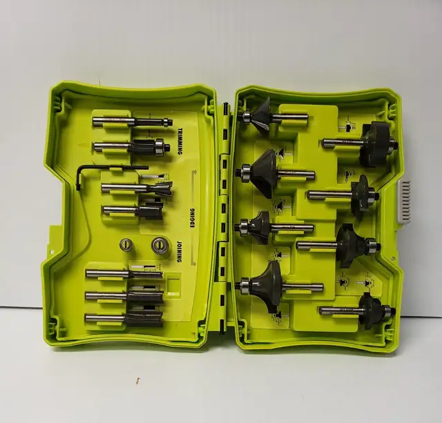 (9924572) Ryobi Shark Carbide Router Bit Set