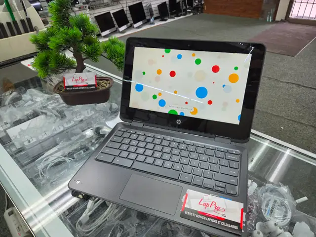 Laptop HP tactile chromebook pas cher