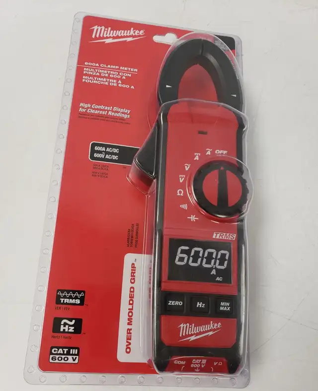 (9921166) Milwaukee 2237-20 600A Clamp Meter