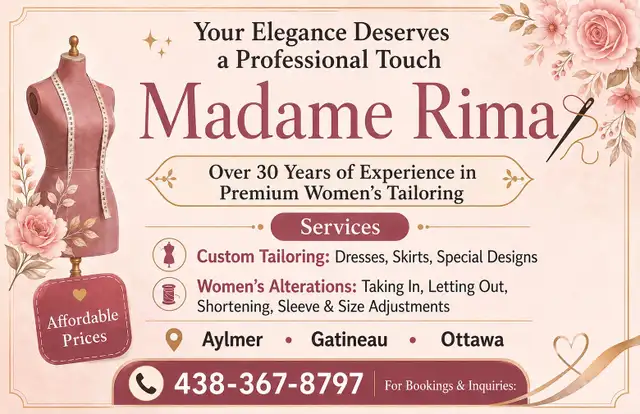 ✨ Professional Sewing - Woman Tailoring ✨
