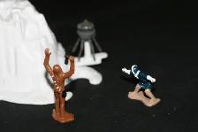 1982 KENNER STAR WARS MICRO COLLECTION HOTH WAMPA CAVE PLAYSET - Photo 3