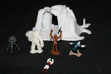 1982 KENNER STAR WARS MICRO COLLECTION HOTH WAMPA CAVE PLAYSET - Photo 6
