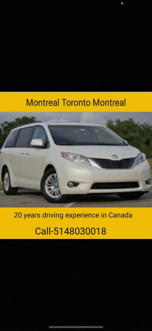 EXPRESS_RIDESHARE  -MISSISSAUGA TORONTO MONTREAL BRAMPTON