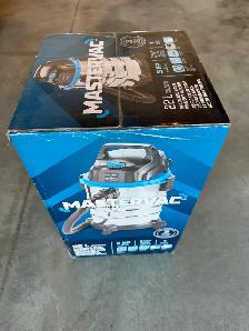 22 L Mastervac Shop Vacuum with Stainless Steel Main Canister