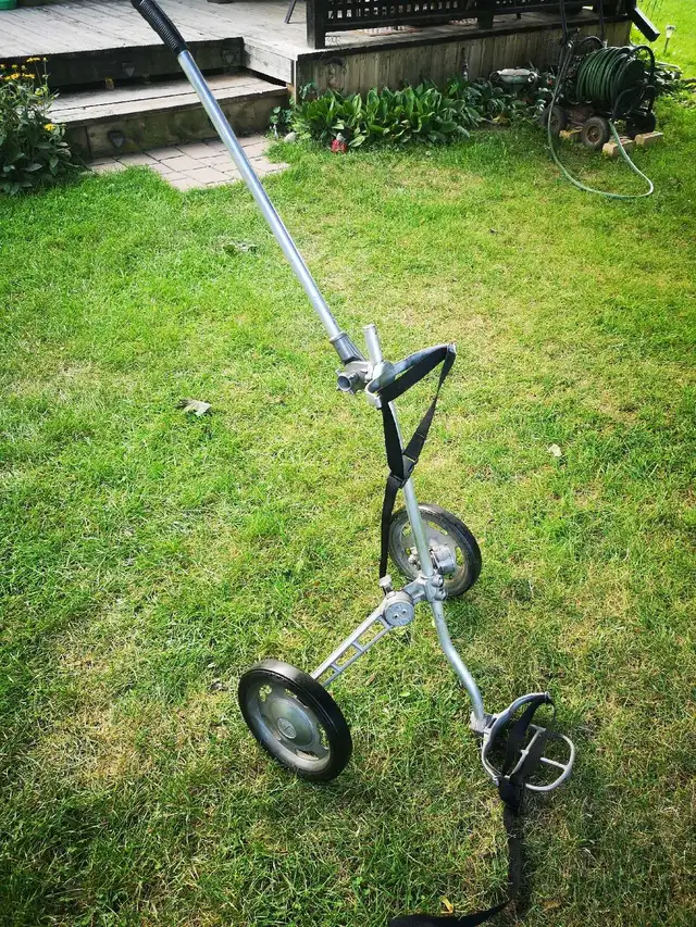 Vintage Bag Boy Play Day Golf Pull Cart