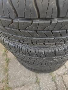 185-65R15x4 pneus été Goodyear comme neufs. Usure 10/32
