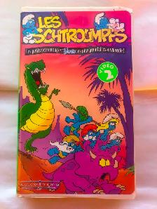 VHS-VHS- Les Schtroumpfs No 1-2-3-7-8 - Photo 3