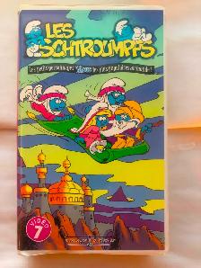 VHS-VHS- Les Schtroumpfs No 1-2-3-7-8 - Photo 5
