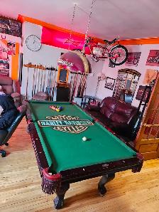 Faites votre Offre! Table de billard Harley Davidson   access.