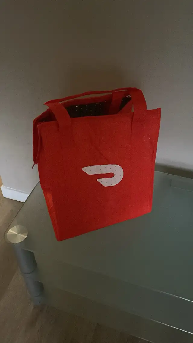 DoorDash Food Delivery Bag