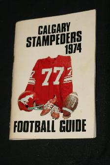 CALGARY STAMPEDERS MEDIA GUIDES 1973, 1974, 1975 W/ AUTOGRAPHS - Photo 4