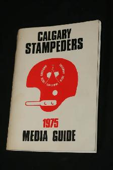 CALGARY STAMPEDERS MEDIA GUIDES 1973, 1974, 1975 W/ AUTOGRAPHS - Photo 6